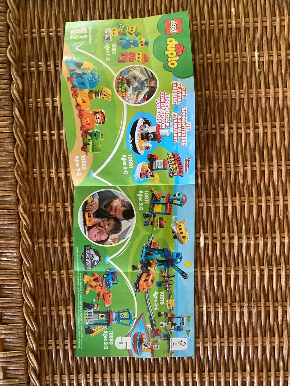 LEGO Duplo 10873 Minnie’s Birthday Party Pink Car Figaro Cat Incomplete